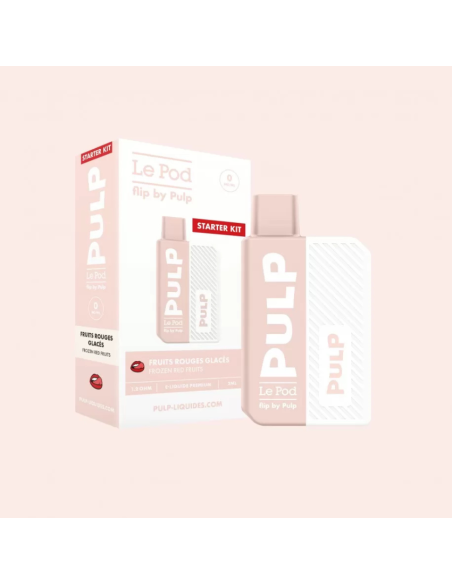Starter Pack Flip Iced Red Fruits - Pulp - 1