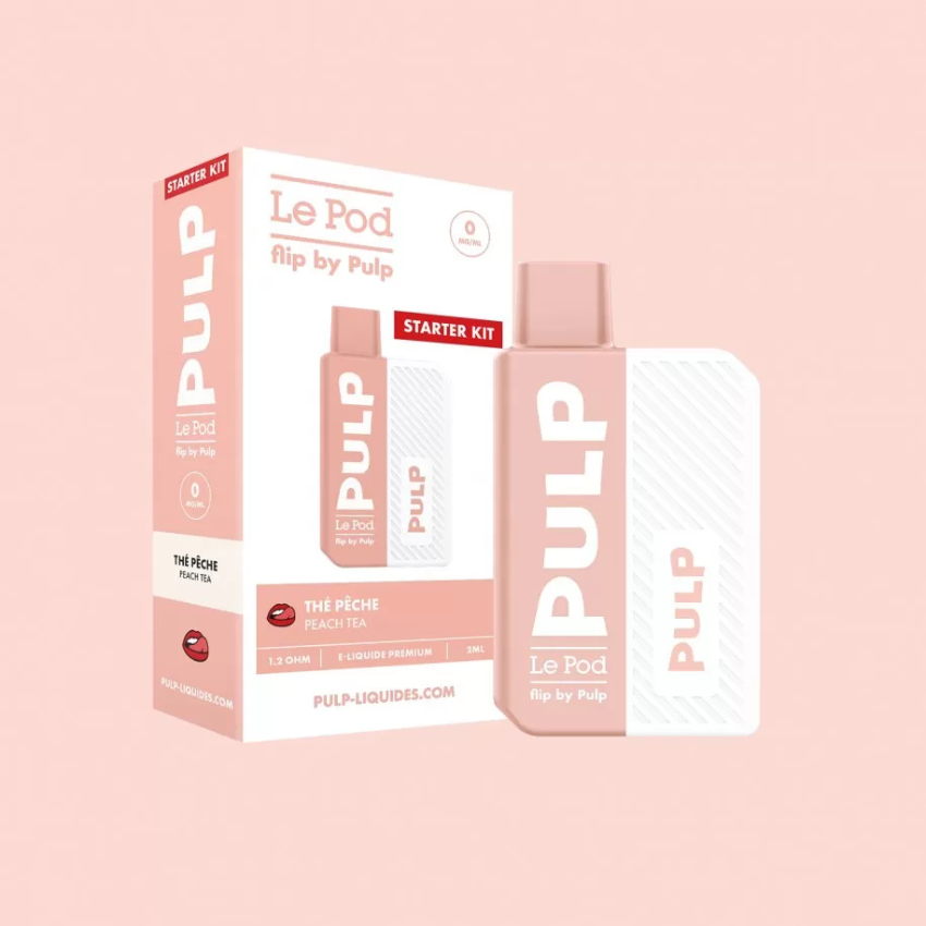 Purchase Starter Pack Flip - Peach Tea | E-Cigarettes | Travers-Shop