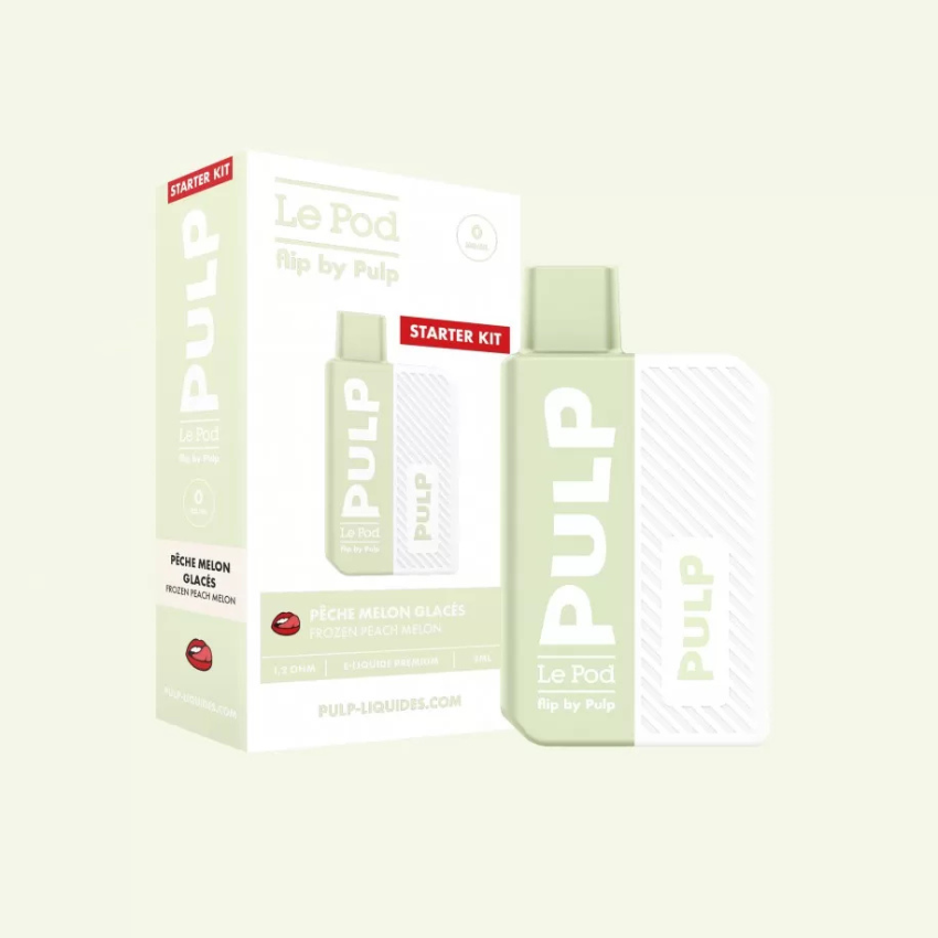 Purchase Starter Pack Flip - Iced Peach Melon | E-Cigarettes | Travers-Shop