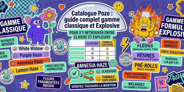 Catalogue Poze : guide complet gamme classique et Explosive