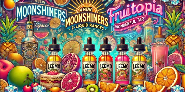Moonshiners, Fruiitopia, and Wonderful Tart Have Landed at Travers-Shop!