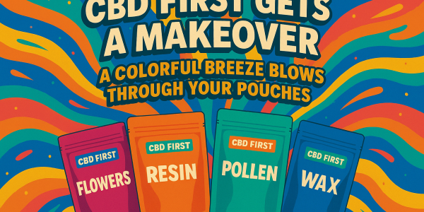 CBD First Gets a Makeover: A Colorful Breeze Blows Through Your Pouches