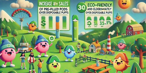 Pre-filled Pod E-Cigarettes: The Ecological and Economical Vaping Revolution