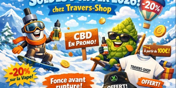 Winter Sales 2026 at Travers-Shop: winter melts, prices too
