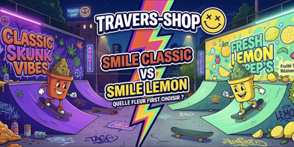 Smile Lemon ou Smile classique : quelle fleur CBD First choisir