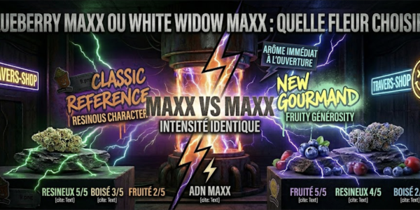 Blueberry MAXX or White Widow MAXX: which strain should you choose?