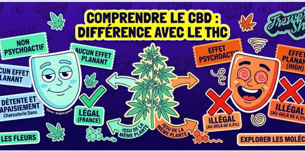 Understanding CBD: what it is, and how it differs from THC