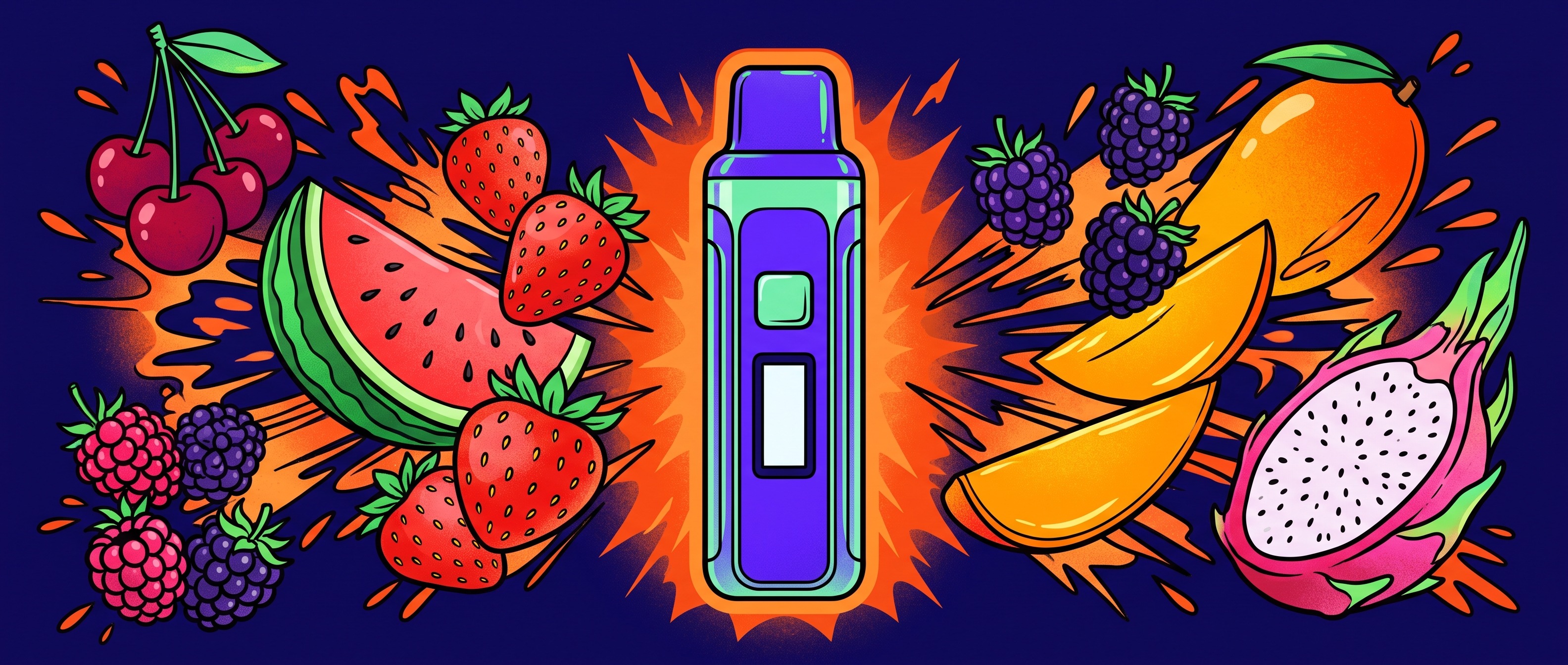 Puff JNR Falcon X 28000 : 17 saveurs