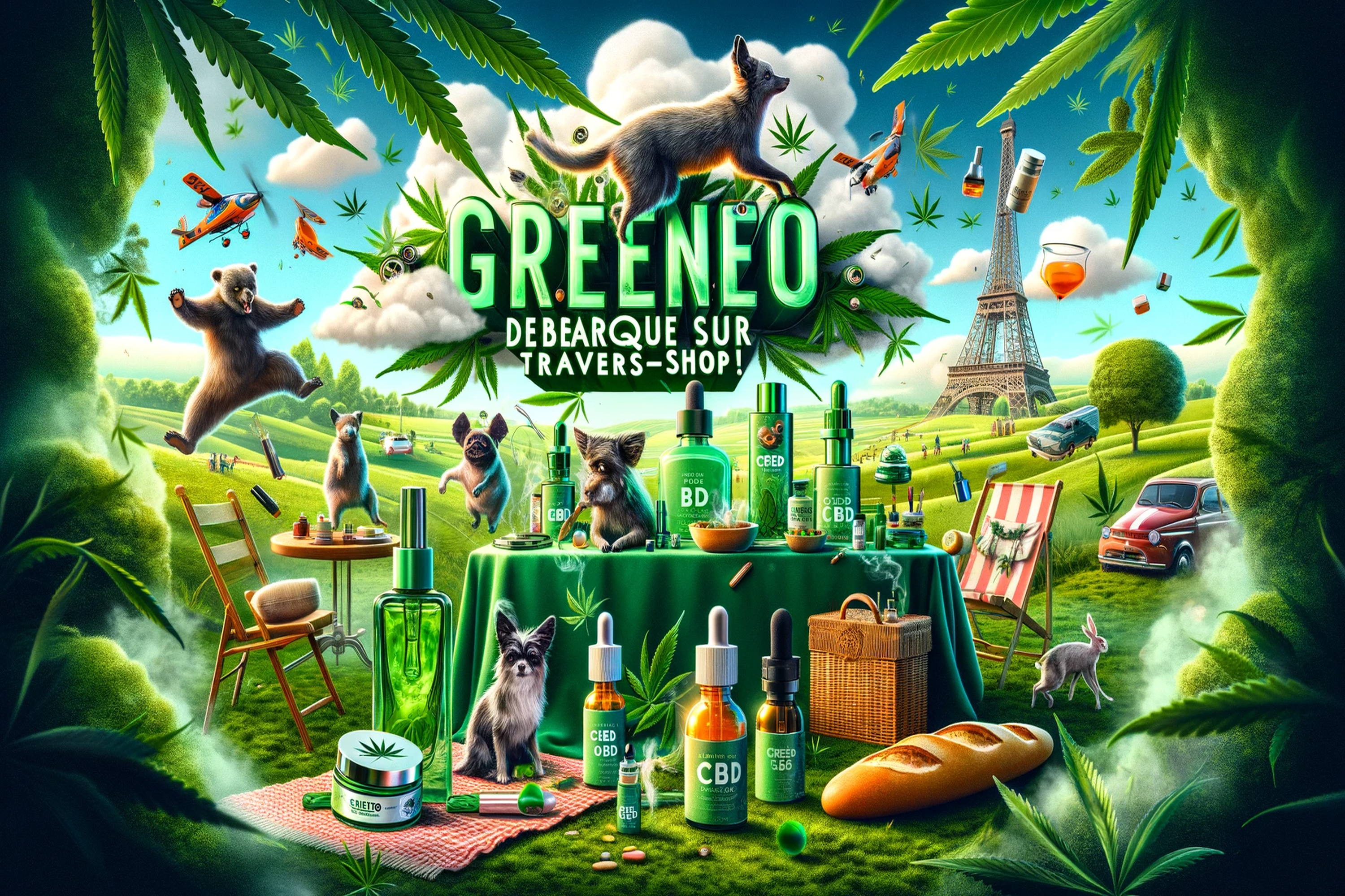 Greeneo Arrives at Travers-Shop !