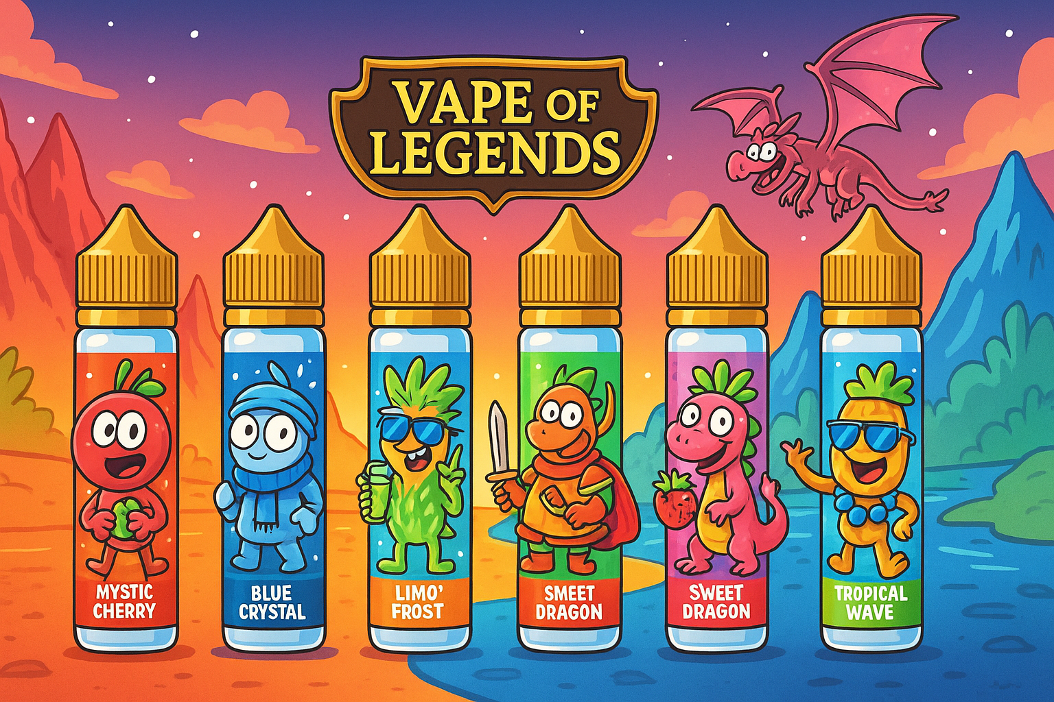 Vape Of Legends – A new legend lands on Travers-Shop!