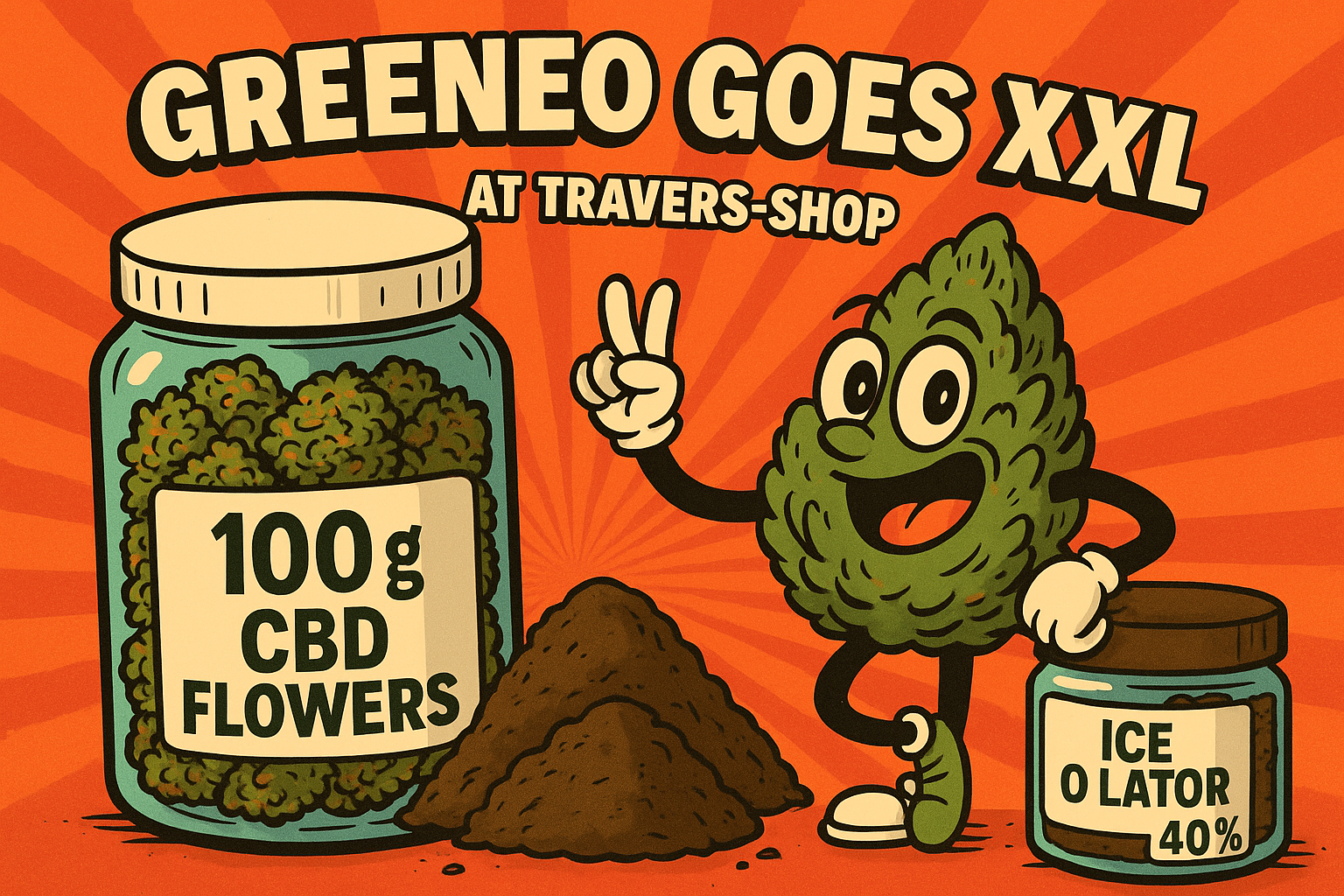 Greeneo Goes XXL at Travers-Shop