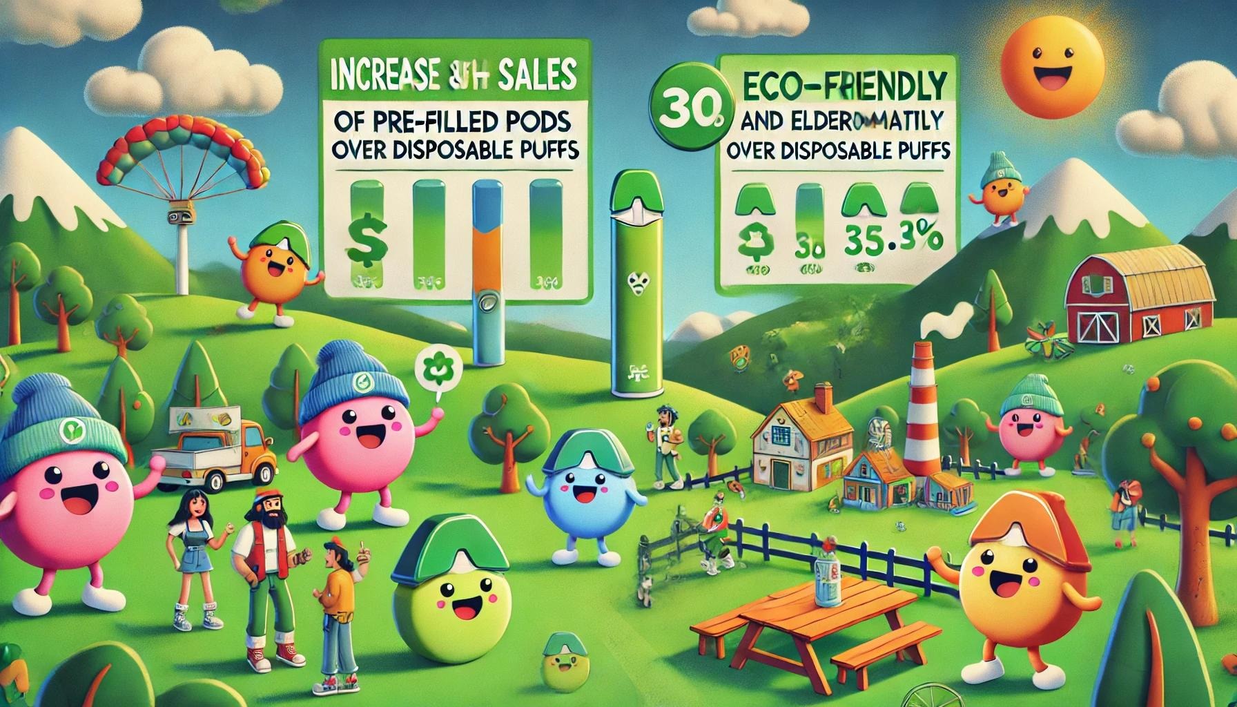 Pre-filled Pod E-Cigarettes: The Ecological and Economical Vaping Revolution