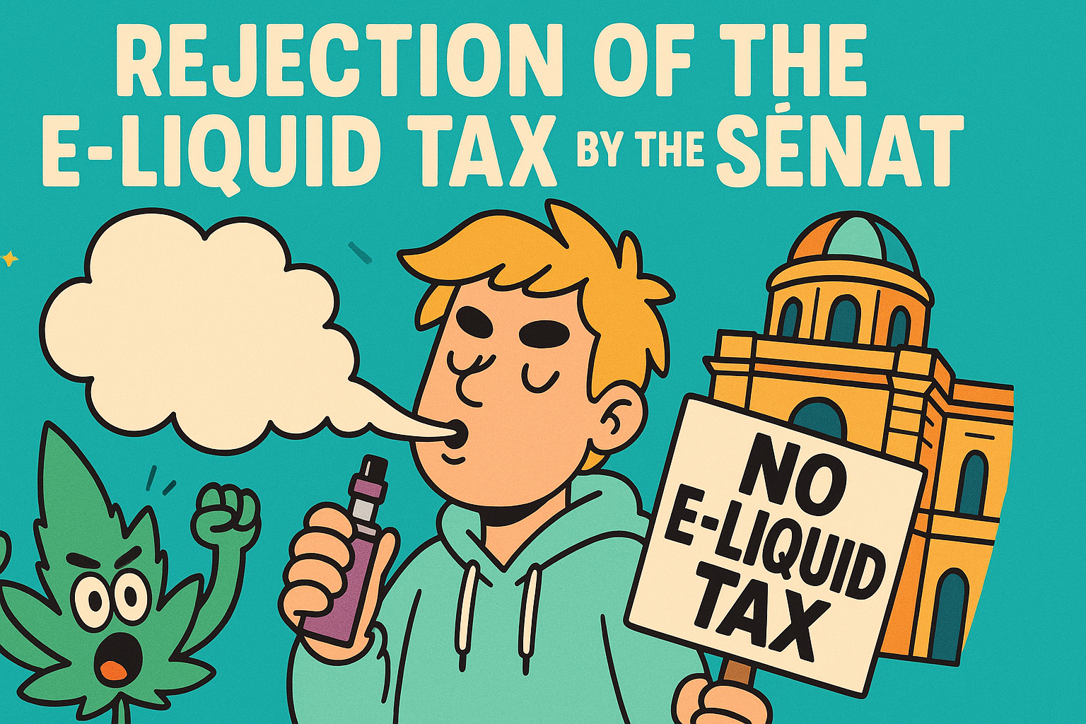 Senate Rejects the E-Liquid Tax