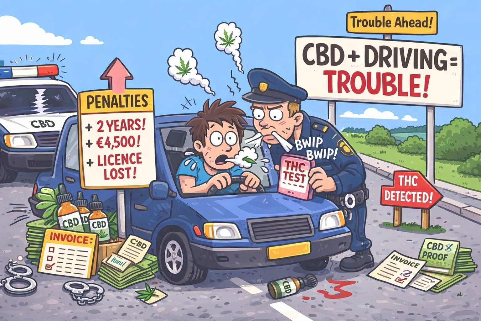 CBD, THC and Road Traffic Law