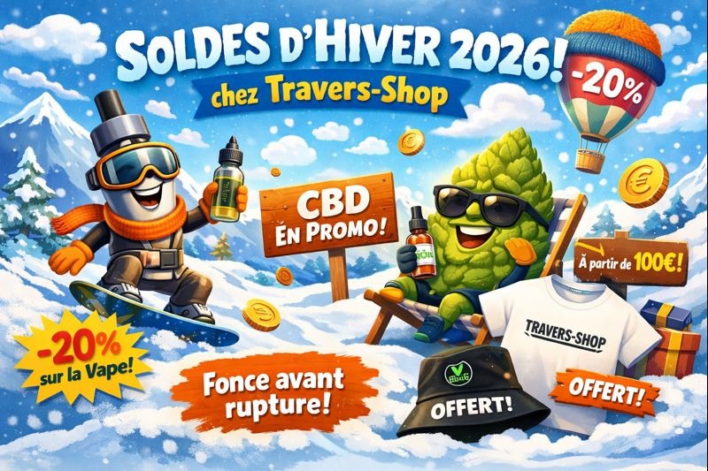 Winter Sales 2026 at Travers-Shop: winter melts, prices too