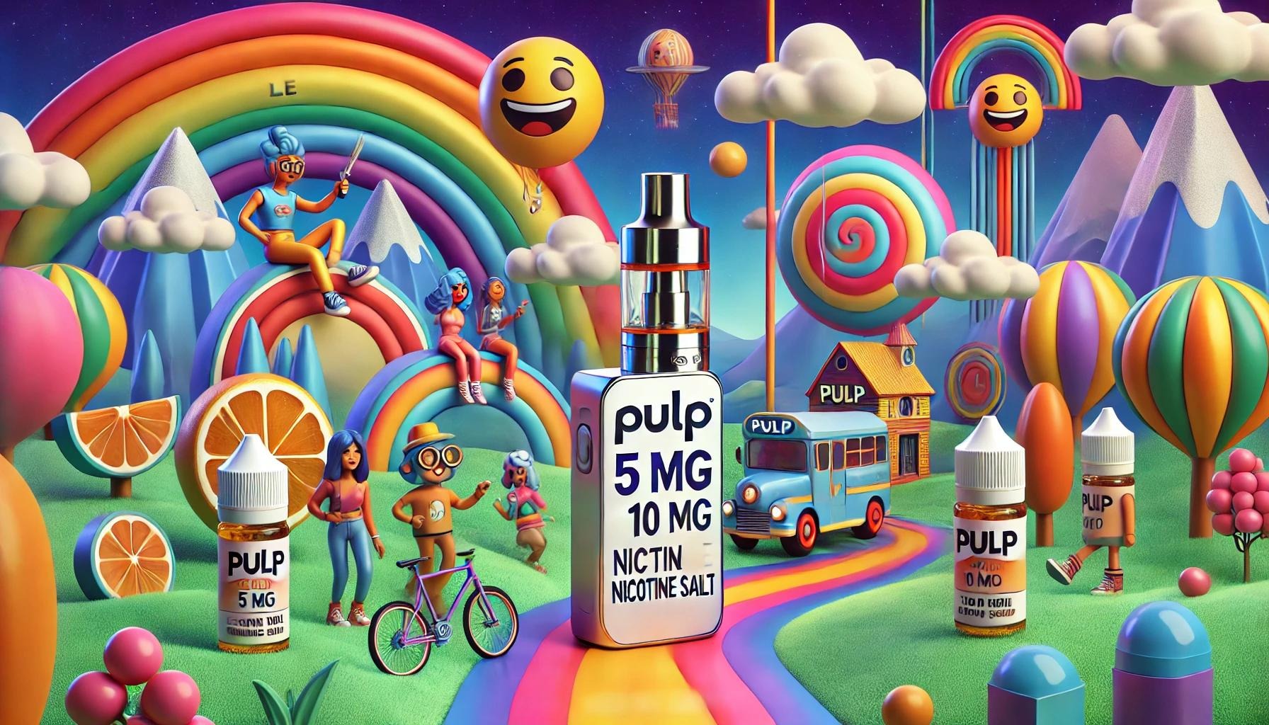 Pulp Étend Sa Gamme Le POD : Découvrez les Nouveaux Taux de Sel de Nicotine !