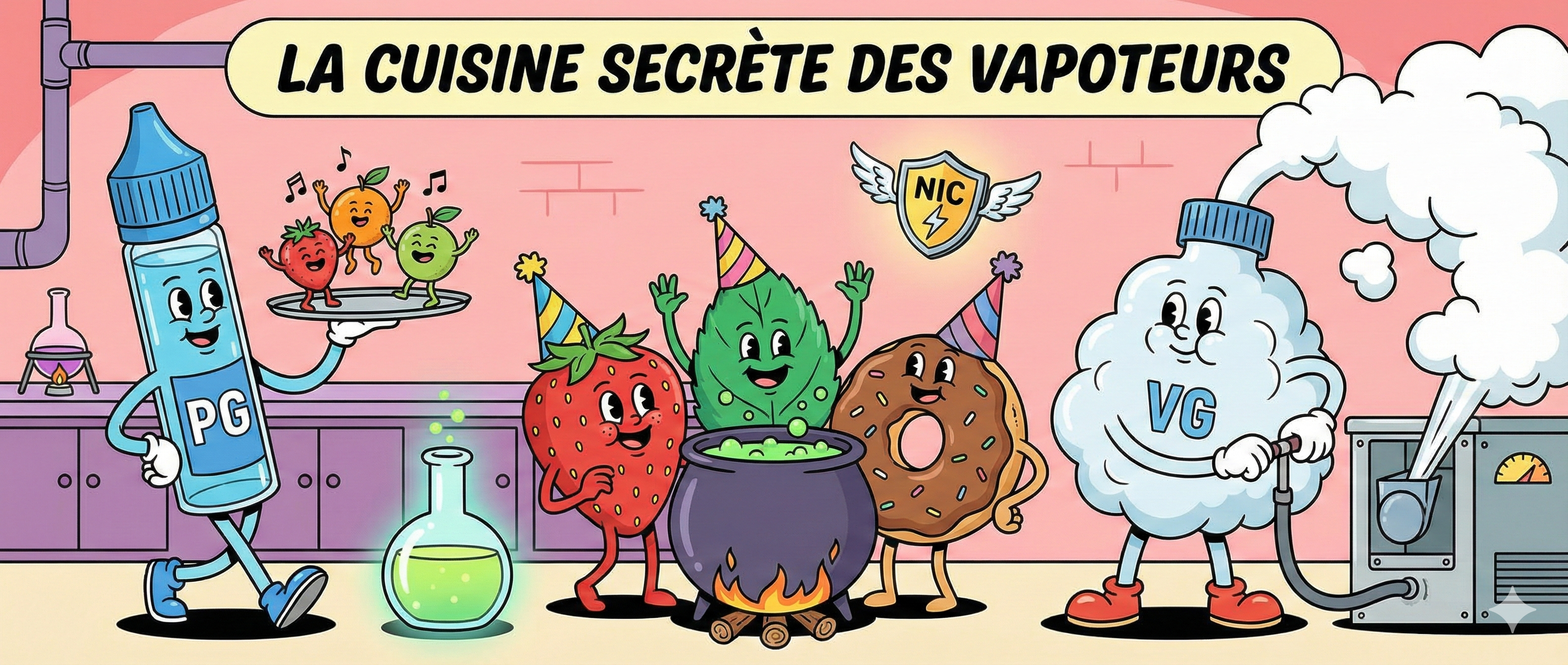 What is an e-liquid actually made of?