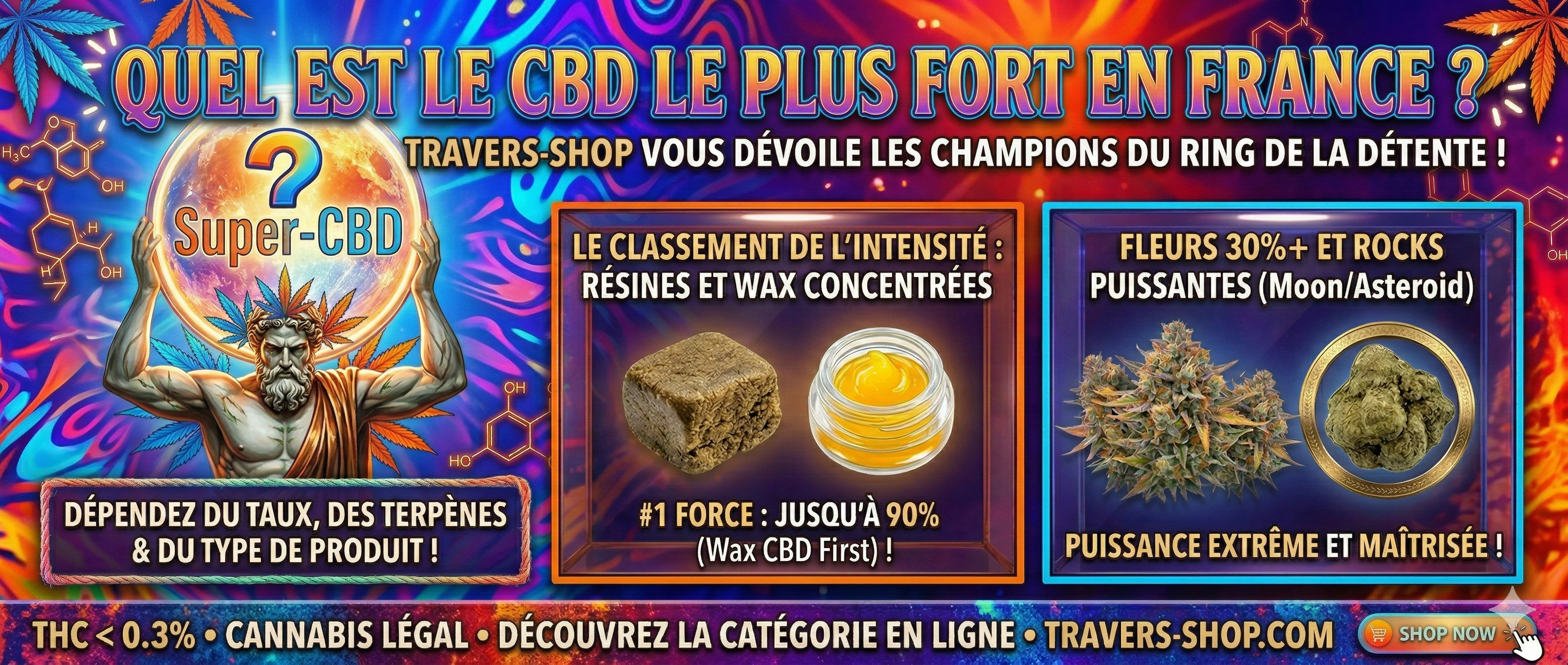 What is the strongest CBD in France?