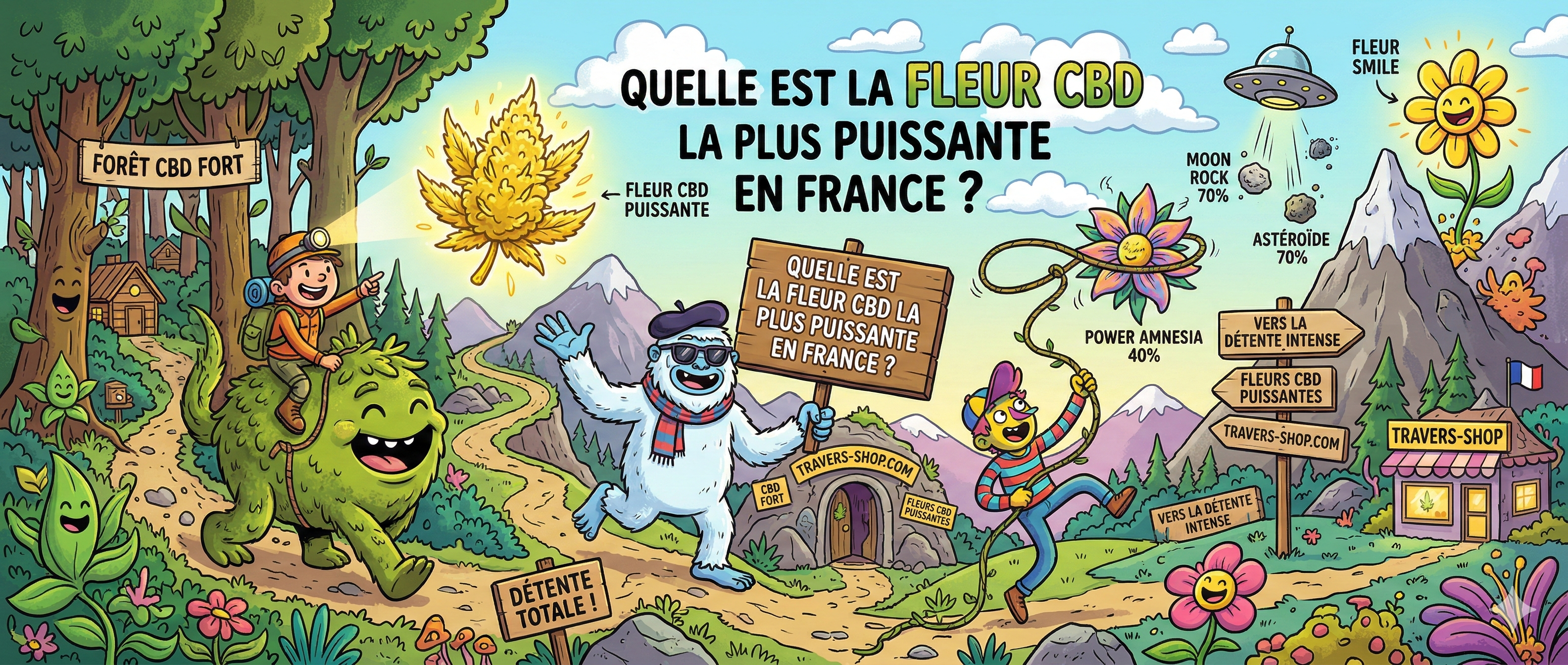 What is the most powerful CBD flower in France?