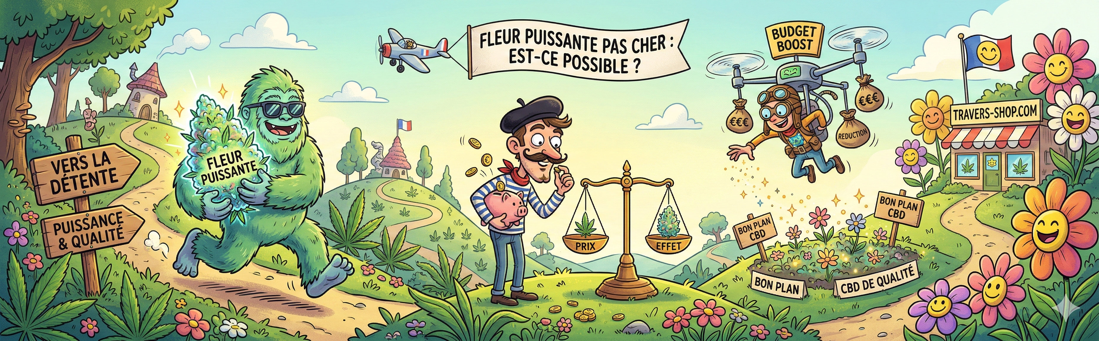 Fleur puissante pas cher : Est-ce possible ? 