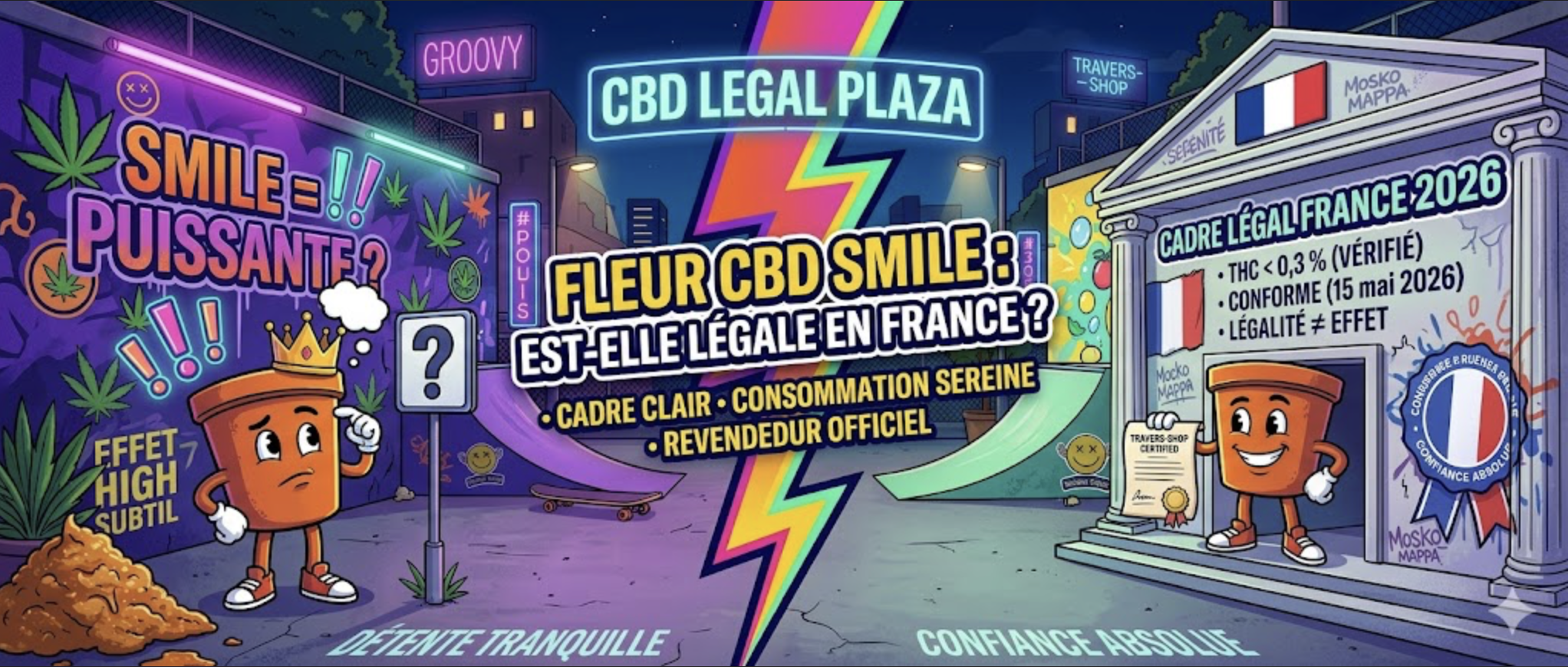 CBD Smile flower: is it legal in France?